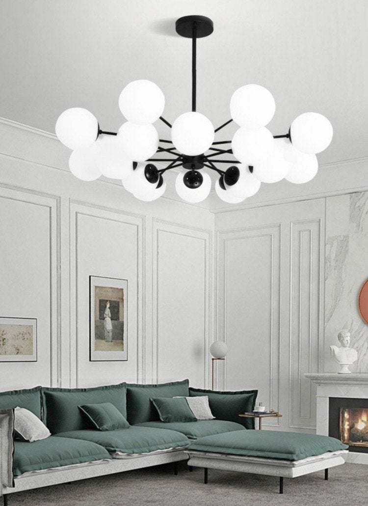 Nordic Living Room Chandelier Light Luxury Lamps