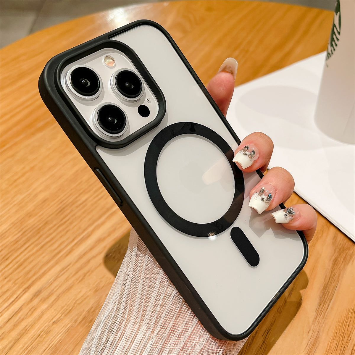 Luxury Shockproof For Magsafe Wireless Charge Case for iPhone 17 16 15 14 13 12 11 Pro Max XR Air Clear Magnetic Bumper Cover