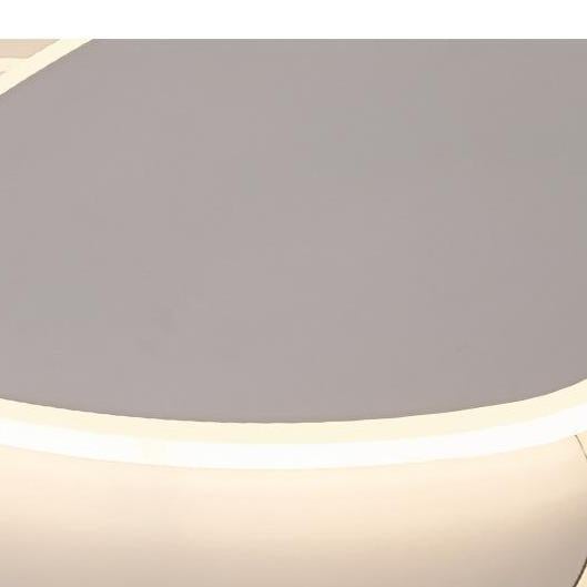 Minimalist Master Bedroom Lamp Nordic Room Lamp Modern Simple Creative Bedroom Master Lamp Triangular Pebble Ceiling Lamp
