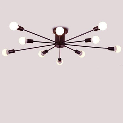 Black Retro Vintage Ceiling Lights kitchen Fixtures For Dining Living Room Coffee Restaurant Lamp Luminaire Indoor Home Lighting