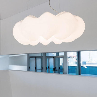 Creative Cloud Chandelier Nordic Simple Modern White Cloud Lamp