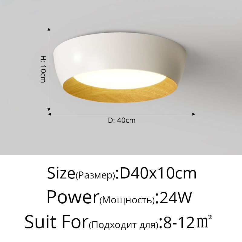 Nordic LED Ceiling Lights For Living Room Bedroom Corridor Luminaire White Black Gray lamp ping lustres e pendentes