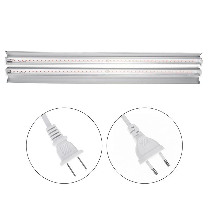 LED Grow Lights 500W Full Spectrum Growing LED Lamp Lighting 50cm Double tube plant chandelier for Hydroponic Indoor Plants