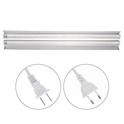 LED Grow Lights 500W Full Spectrum Growing LED Lamp Lighting 50cm Double tube plant chandelier for Hydroponic Indoor Plants