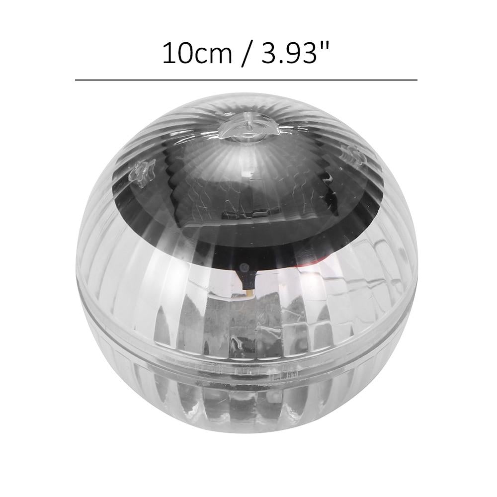 Outdoor Floating Underwater Ball Lamp Solar Powered Color Changing Swimming Pool Party Night Light For Yard Pond Garden