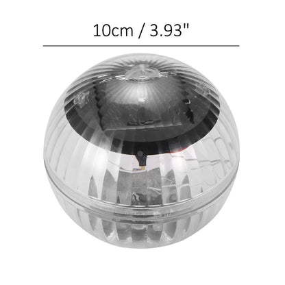 Outdoor Floating Underwater Ball Lamp Solar Powered Color Changing Swimming Pool Party Night Light For Yard Pond Garden