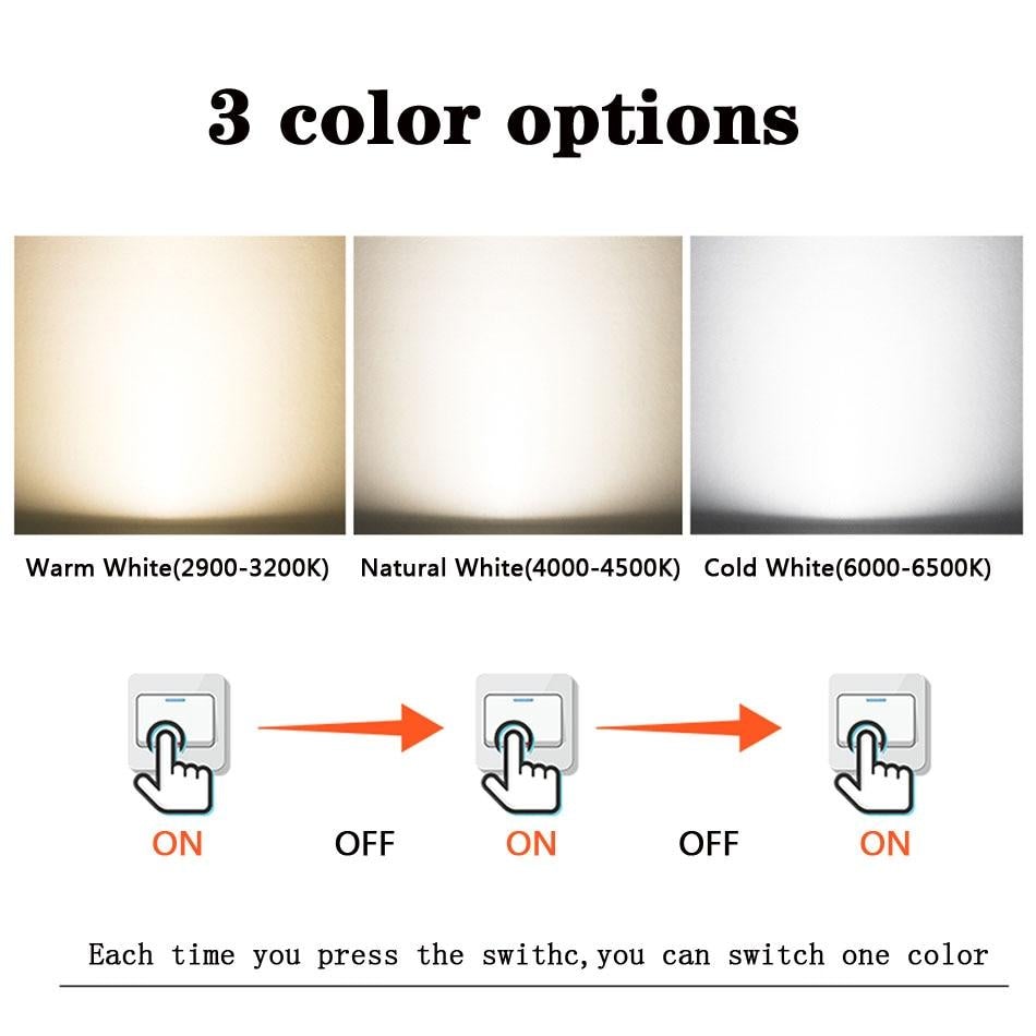 Ultra Bright Round LED Downlight 3W 5W 7W 9W 12W 15W 18W Aluminum AC110V 220V LED Down Light Ceiling Recessed Spot Light