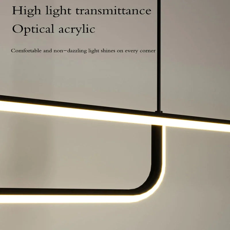 Smart LED Pendant Lights Remote Control Hanging Lights Dining Room Bedroom Living Room Hanging Lamps Led Lighting