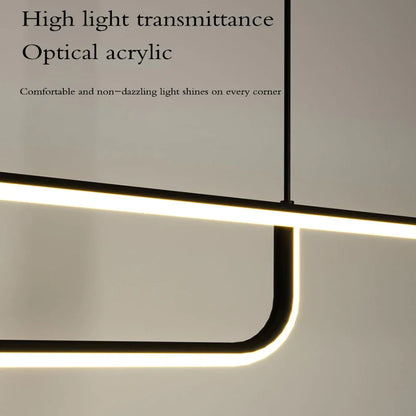 Smart LED Pendant Lights Remote Control Hanging Lights Dining Room Bedroom Living Room Hanging Lamps Led Lighting