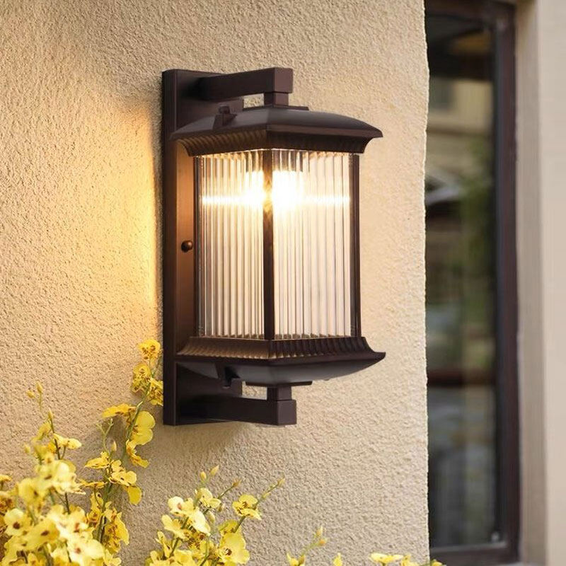 Outdoor Wall Lamp Metal Waterproof Outside Wall Lights Wall Lighting for Hotel Villa Big Porch Garden Gate