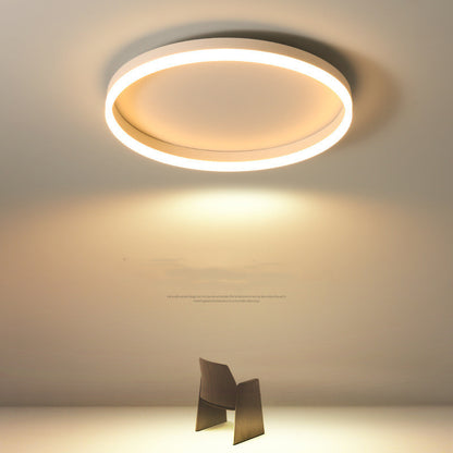 Modern Bedroom led Ceiling Lights Round Remote Control Dimmable led Living Room Ceiling Light White/Black Indoor Ceiling Lights