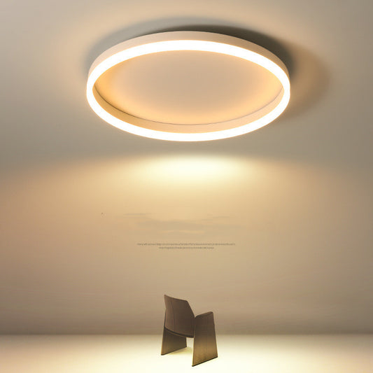 Modern Bedroom led Ceiling Lights Round Remote Control Dimmable led Living Room Ceiling Light White/Black Indoor Ceiling Lights