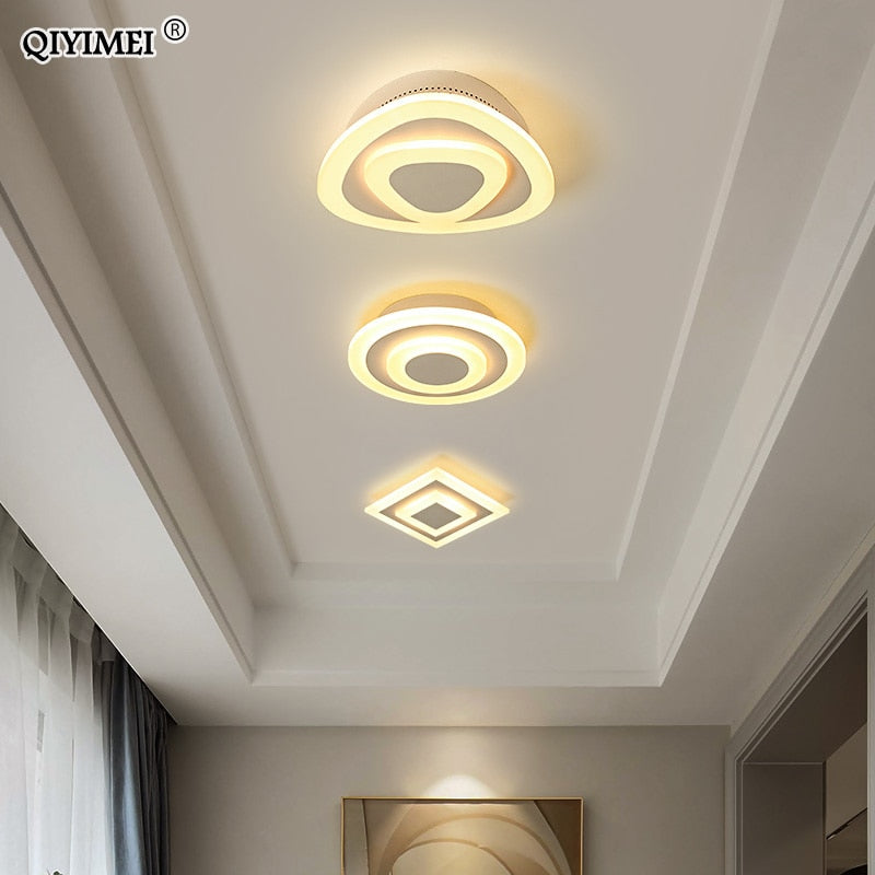 Ceiling Light Modern LED corridor Lamp For bathroom living room round square lighting Home Decorative Fixtures ping