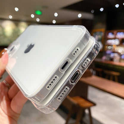 Transparent Hard Back Cover Luxury Shockproof Clear Phone Case For iPhone 16 15 14 13 12 11 Pro Max X XR XS XS Max 6S 7 8 Plus