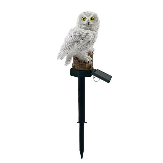 Solar power led garden light outdoor Waterproof energy panel lamp luz solar Owl lighting Path  Yard decoration for ping