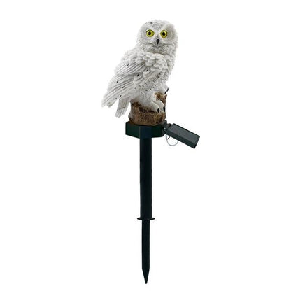 Solar power led garden light outdoor Waterproof energy panel lamp luz solar Owl lighting Path  Yard decoration for ping
