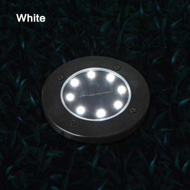 LED Small chips Garden Light Solar Power Outdoor Underground Lights stainess Lawn Lamp Pathway Patio yard Buried Floor Light