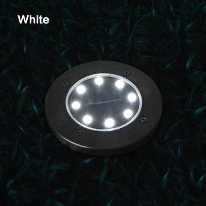 LED Small chips Garden Light Solar Power Outdoor Underground Lights stainess Lawn Lamp Pathway Patio yard Buried Floor Light