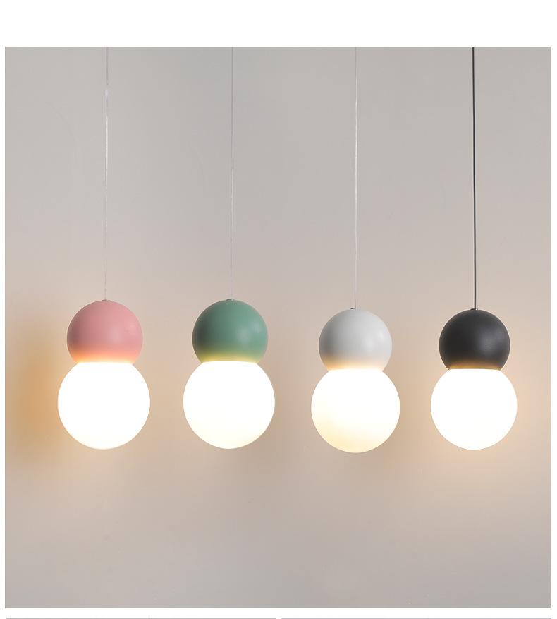Three Head Bar Table Lamp Restaurant Chandelier Modern Simple Creative