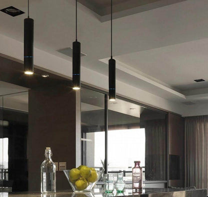 LED Modern Pendant LIght tube Macaron Pendant Lamp Counte Stroe Room Kitchen Light Fixtures Hanglamp Luminaire