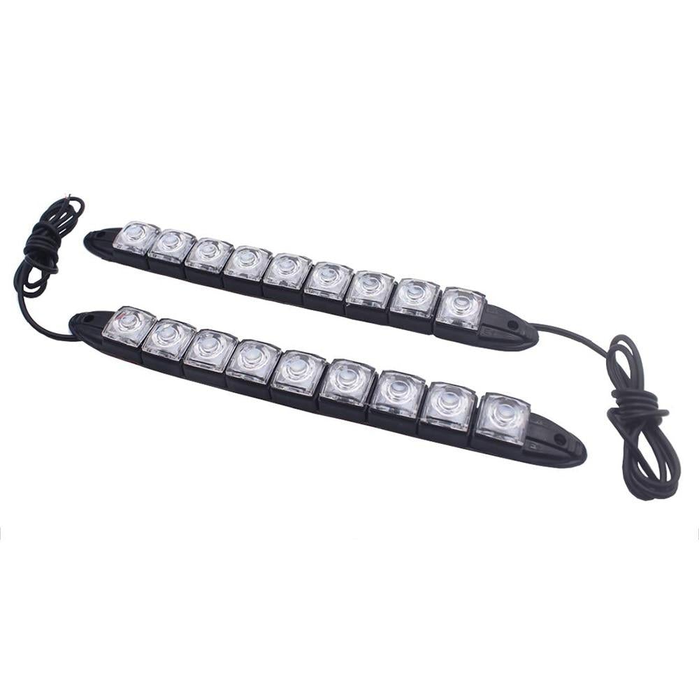 2Pcs/Set LED Signal Navigation Light Strip Waterproof Port Starboard Marine Boat Car Auto Signal Navigation Light Strip New
