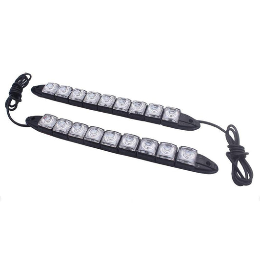 2Pcs/Set LED Signal Navigation Light Strip Waterproof Port Starboard Marine Boat Car Auto Signal Navigation Light Strip New