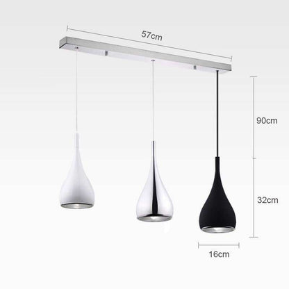 Modern Simple Pendant Lights Minimalist LED Hanging Lamp