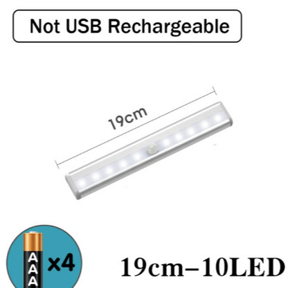 LED Indoor Wall Lamp PIR Motion Sensor Light AA Battery Power sconce Night Lamp applique murale luminaire kitchen Stairs Closet