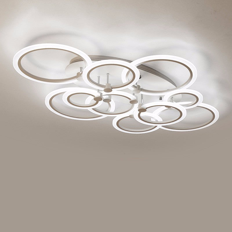 Modern LED Ceiling Lamp For Bedroom Lighting With Remote Control Living Dining Room Black Lights Fixtures Home Luminaria Lustre