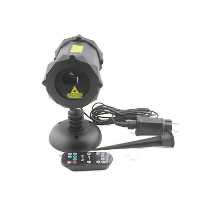 1pcs x-37p-d garden laser lights projector 18 festive designs for christmas halloween blue green red 3 color waterproof laser projector