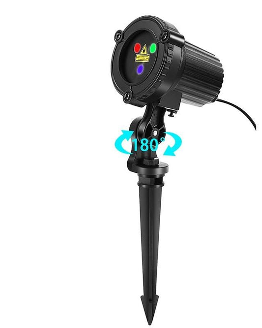 Remote Control Laser Light Projector Waterproof Projector Rotating LED Projector Multi Color Wedding Party Gift Projector Light