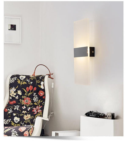LED Wall Light Bedroom Bedside Light Living Room Balcony Aisle Wall Lamp Corridor Wall Sconce Lamp ZBD0028