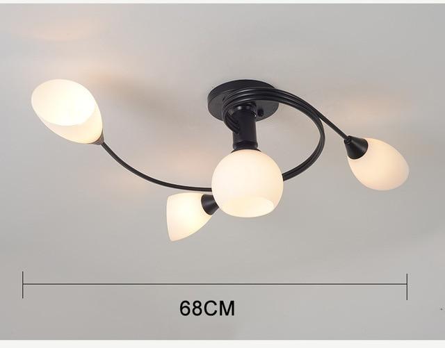 Modern LED Chandelier Ceiling Lamp Indoor Illuminate Lighting Avize Modern Salon Lustres Childern Ceiling Lights