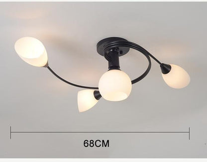 Modern LED Chandelier Ceiling Lamp Indoor Illuminate Lighting Avize Modern Salon Lustres Childern Ceiling Lights