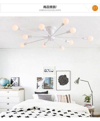 Personality Children's Room Lamp Creative Led Pendant Lamp Modern Minimalist Living Room Study Room Pendant Lamps