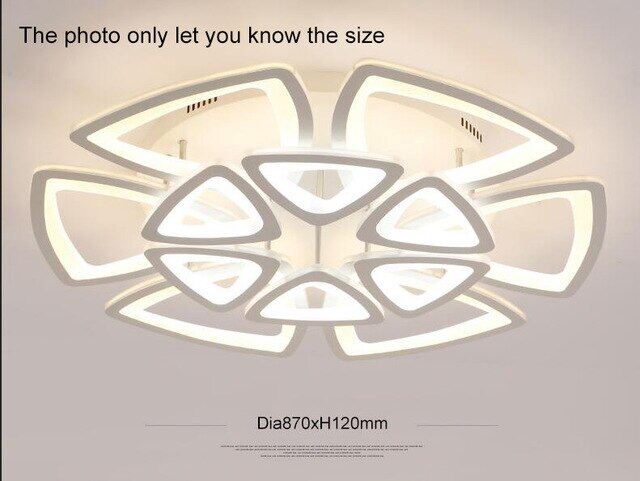 Modern Ceiling Lights Remote Control Living Room Bedroom Modern Led Ceiling Lights Luminarias Para Sala Dimming Deckenleuchten