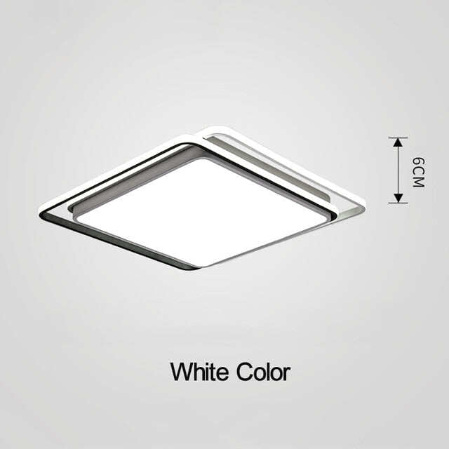 Modern Ceiling Lights Lamp Ceiling Black White Lampshade High Quality Ceiling Lamp For Living Room Bedroom Surface Mounted