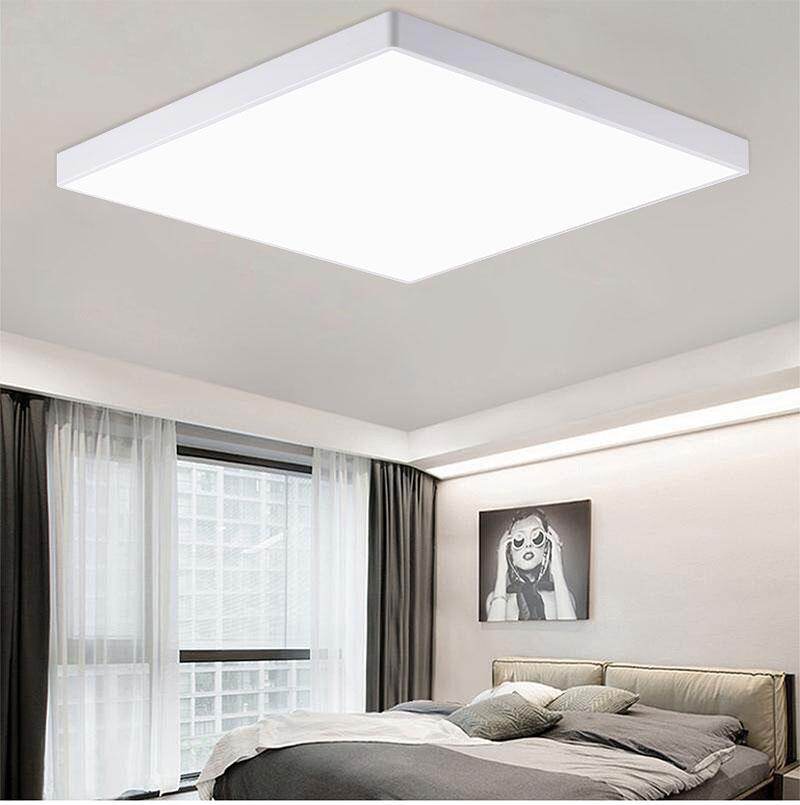 LED Ceiling Light Acryl Alloy Modern Lamp Living Room Lighting Round & Square 3CM Super Thin LED Light for Bedroom Kitchen