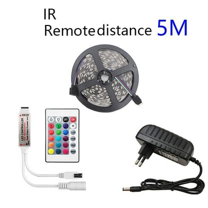 5050 SMD Bluetooth LED Strip Lights 30M 20M RGB LED LightFlexible Ribbon Waterproof Tape Diode DC 12V Bluetooth Control-1