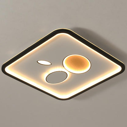 Creative Bedroom Ceiling Lamps Modern Minimalist Nordic Round Lamps