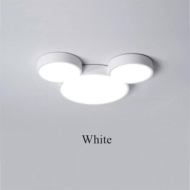 Ultra-thin 5cm Macaron Cartoon Cat Led Lamp Ceiling Light Fixtures Modern Bedroom Kid's Room Painted Iron Lamparas De Techo