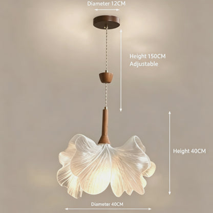 Flower Shaped Pendant Light Modern Minimalist Chandelier for Dining Room Living Room Bedroom Cafe Decor