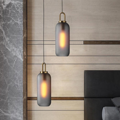 Postmodern Ins Pendant Lights Luxury Restaurant Lamps Nordic Bar Bedroom Bedside Glass Ball Single Hanging Lamp