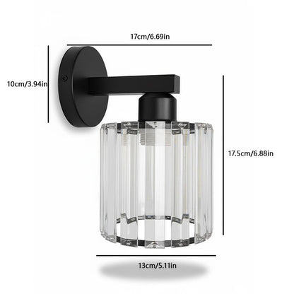 Modern Crystal LED Wall Lamp Bedroom Study Bedside Hotel Bedside Wall Lights Living Room Decoration Wall Lamps
