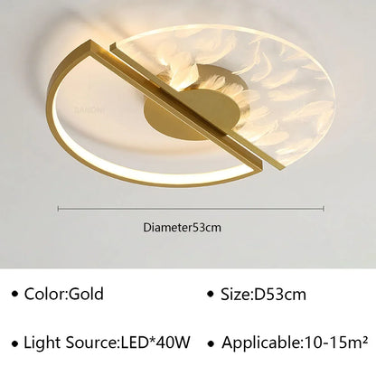 Modern LED Ceiling Lamp For Living Dining Room Bedroom Aisle Ceiling Light Chandelier Indoor Lighting