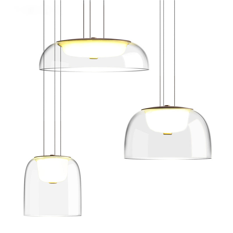 Designer Pendant Lights Glass lampshade lustre Living Room light Dining Room Hanging Lamp Indoor lighting