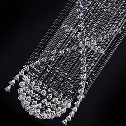 Empire Loft Classical Crystal Europe Vintage Chandelier With GU10 9 Lights For Bedroom Living Room Hotel Lobby Restaurant Store