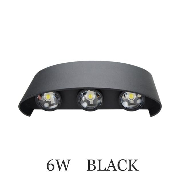 Nordic LED wall lamp Aluminum Waterproof outdoor wall lights for Porch/ /Garden /Bathroom light led luminaire 4W/6W/8W/10W /12W