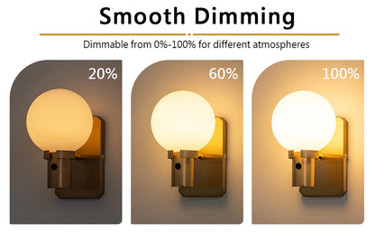 GGbingo Indoor Wall Light Lamp Suitable For Bedroom Bedside Living Room Light Fixture Decoration