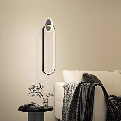 Modern Creative LED Pendant Lamps Wall Hanging Chandelier Bedroom Bedside Lamp Dining Room Decor